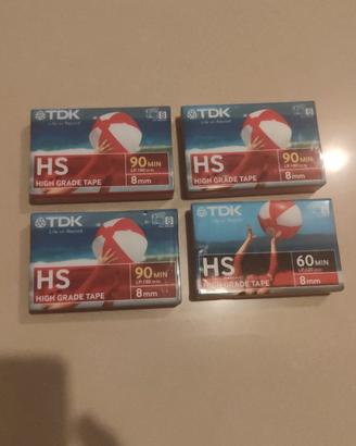 cassette per videocamera vintage 