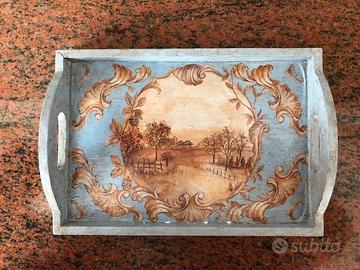 Vassoio di legno (decupage)