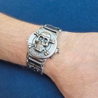 Orologio per motociclisti, mini specchietto quartz