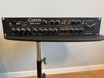 Carvin Tube Preamp Quad-X + pedaliera FS-77