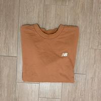 Felpa New Balance-Colore Arancione-Taglia M