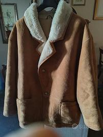GIACCONE MONTONE SHEARLING ORIGINALE SPAGNOLO XL.