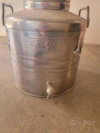 CONTENITORE INOX 30L CON RUBINETTO