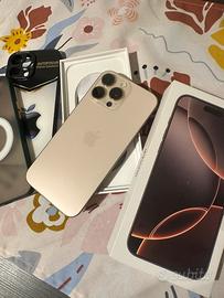 Iphone 16 pro max IMMACOLATO 256gb