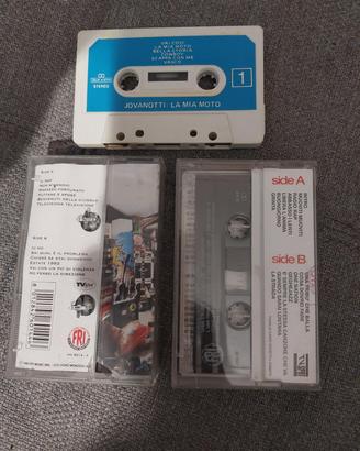 lotto 3 cassette jovanotti lorenzo 1992 una tribu