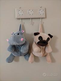 porta pigiama peluche