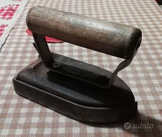 anacleto selvatico ferro da stiro antico epoca