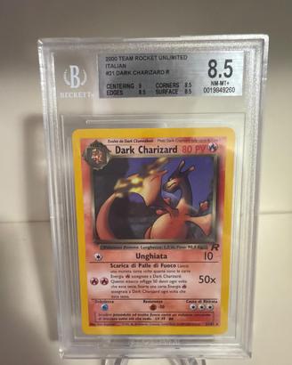 Dark Charizard 21/82 BGS 8.5 - Pokémon Team Rocket
