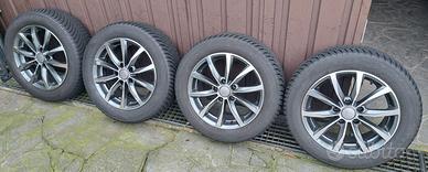 Cerchi Mak con gomme Nokian invernali. GOLF VII
