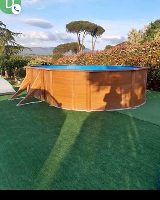 piscina gree finto legno 
