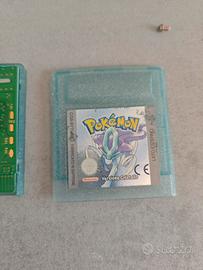 Pokémon Cristallo Game Boy Color originale