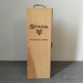 Cassetta legno per vino