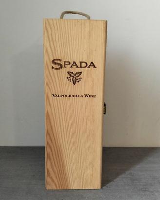 Cassetta legno per vino