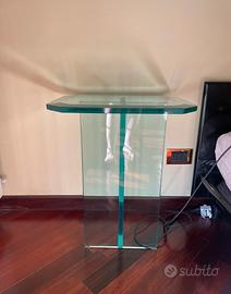 Comodino in cristallo