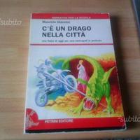 Libro per ragazzi c'e' un drago nella citta' - pet