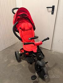 Triciclo evolutivo 3 in 1 - Qplay Rosso