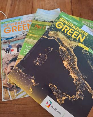 LIBRO GENERAZIONE GREEN 1^ DEASCUOLA/DeAGOSTINI