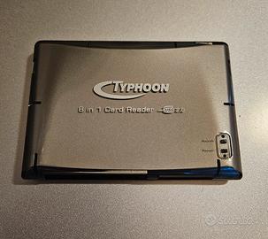 Lettore schede Typhoon 8 in 1 Card Reader
