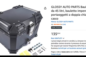 Bauletto per Moto