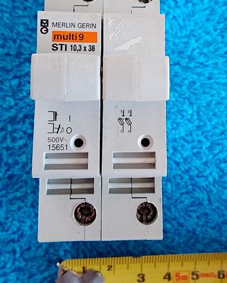 Merlin Gerin multi 9 sti portafusibile sezionabile