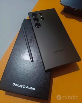 Samsung S24 ultra 256gb tit.Black siscambia