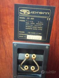 diffusori suprem su 800