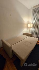 Divano letto IKEA FRIHETEN beige | 3 posti