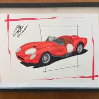 Dosegno ferrari 250 testarossa