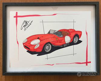 Dosegno ferrari 250 testarossa