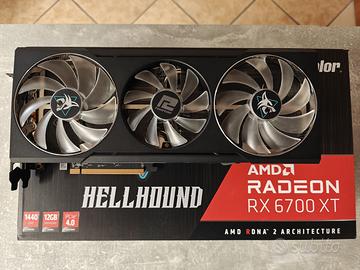 AMD Radeon RX 6700XT - PowerColor Hellhound