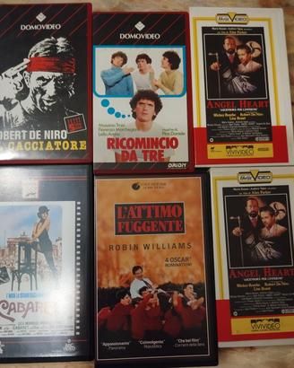 cassette VHS film classici