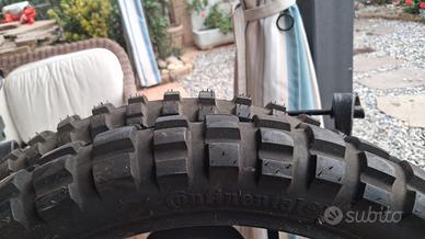 2 PEZZI-PNEUMATICI ENDURO USATI POCHISSIMO € 50