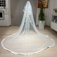 Velo sposa anno 2013 raso di seta e tulle