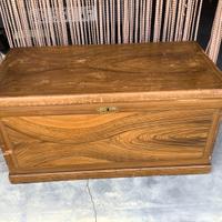 Cassapanca/baule rustico arte povera
