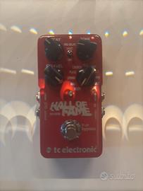 hall of fame 2 tc electronics pedale reverbero