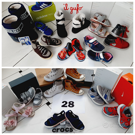 Scarpe bimbo/a taglia 27-28
