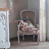 Poltrona sedia shabby chic