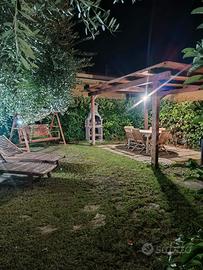 Appartamen. c/Giardino arredato indip. 150mt mare