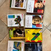 Lotto libri scolastici superiori: ita,agraria,sto