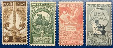 REGNO 1911 50º anniversario del regno d'Italia