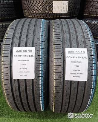 2 gomme 225 55 18 CONTINENTAL RIF1996