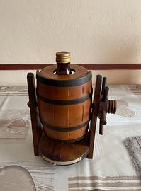 porta bottiglia, vintage, in legno