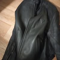giubbotto pelle moto uomo originale Dainese xl