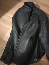 giubbotto pelle moto uomo originale Dainese xl