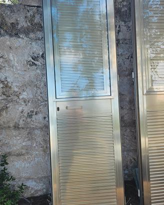 Coppia di Porte in Alluminio