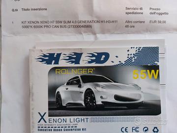 Kit xenon H11 55W Slim CAN BUS - Rolnger