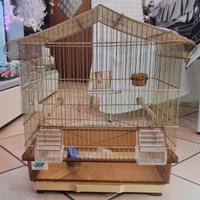 Gabbietta per canarini e altri uccelli