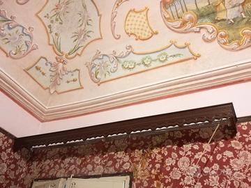 Zineffa o bastone tenda in legno