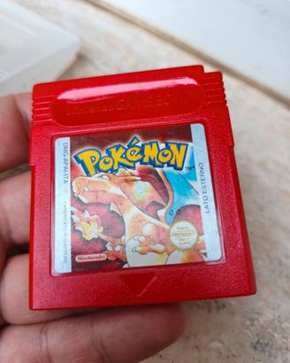 Pokémon rosso ORIGINALE NINTENDO ITA 🇮🇹 game boy