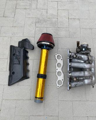 Honda K20 aspirazione completo + flangia scarico